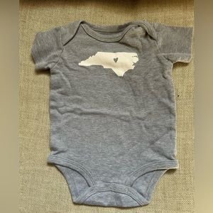 Unisex North Carolina onesie 6-12 months